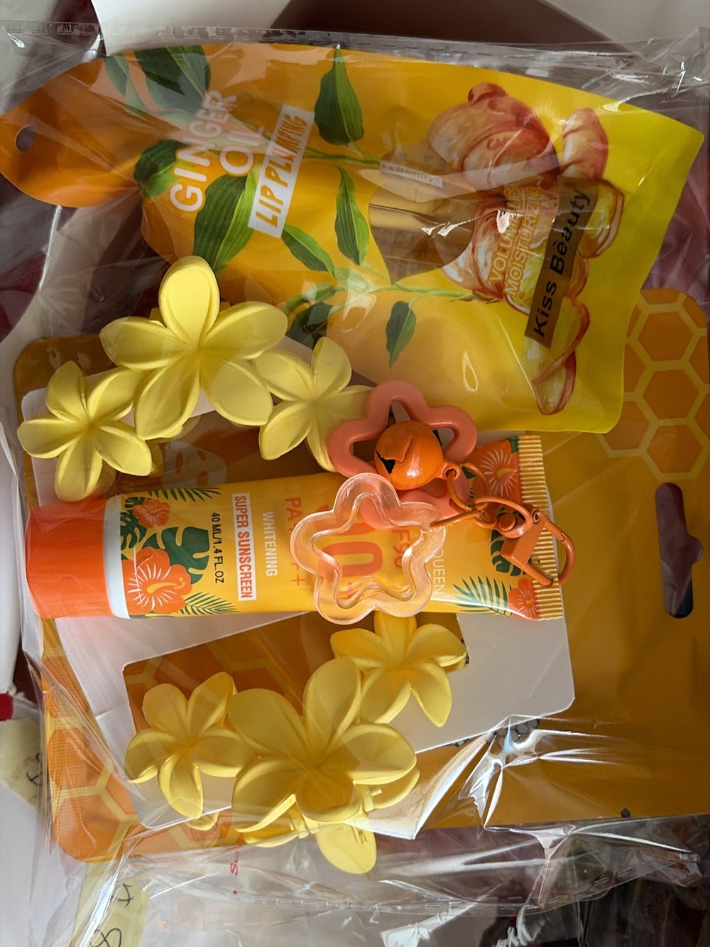 Kids Yellow Sunscreen & Lip Balm Set